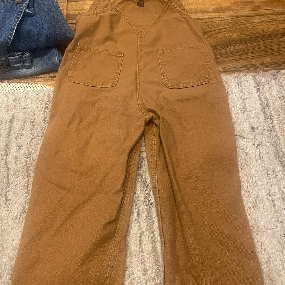 Toddler 4T Bundle Carhartt Overalls - Picture 5 of 11